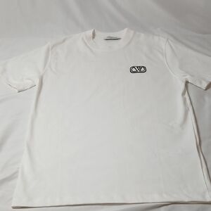 Valentino White Short Sleeve Tee with Logo